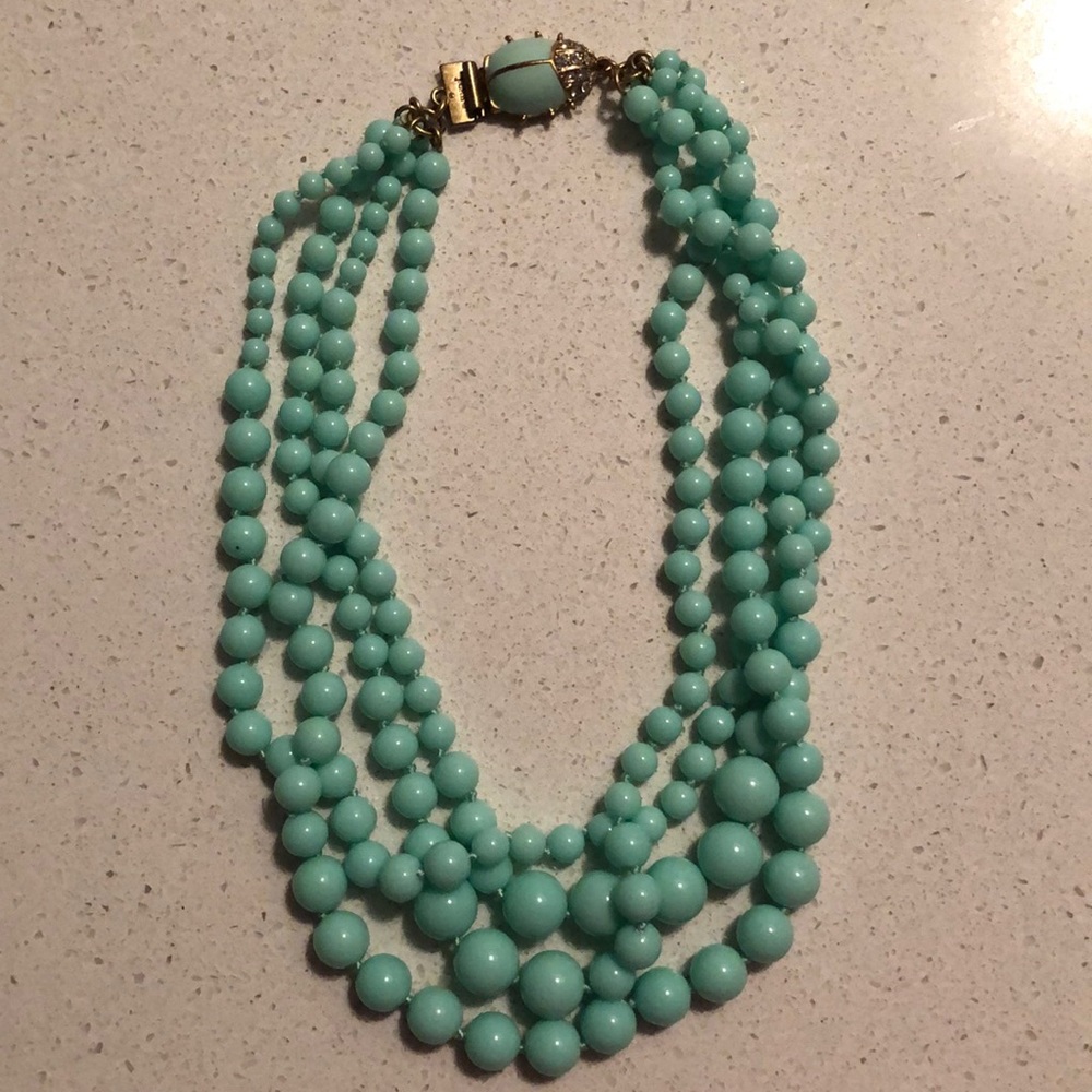 J.CREW Mint Pearl Necklace!!
